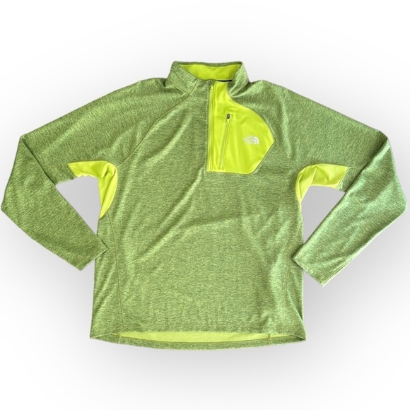 The North Face Other - The North Face Impulse Active Quarter Zip Pullover in Green, XL